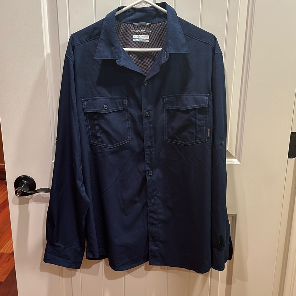 Columbia long sleeve Omni shade Men’s shirt size Large